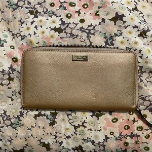 Kate Spade champagne Wallet